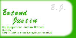 botond justin business card